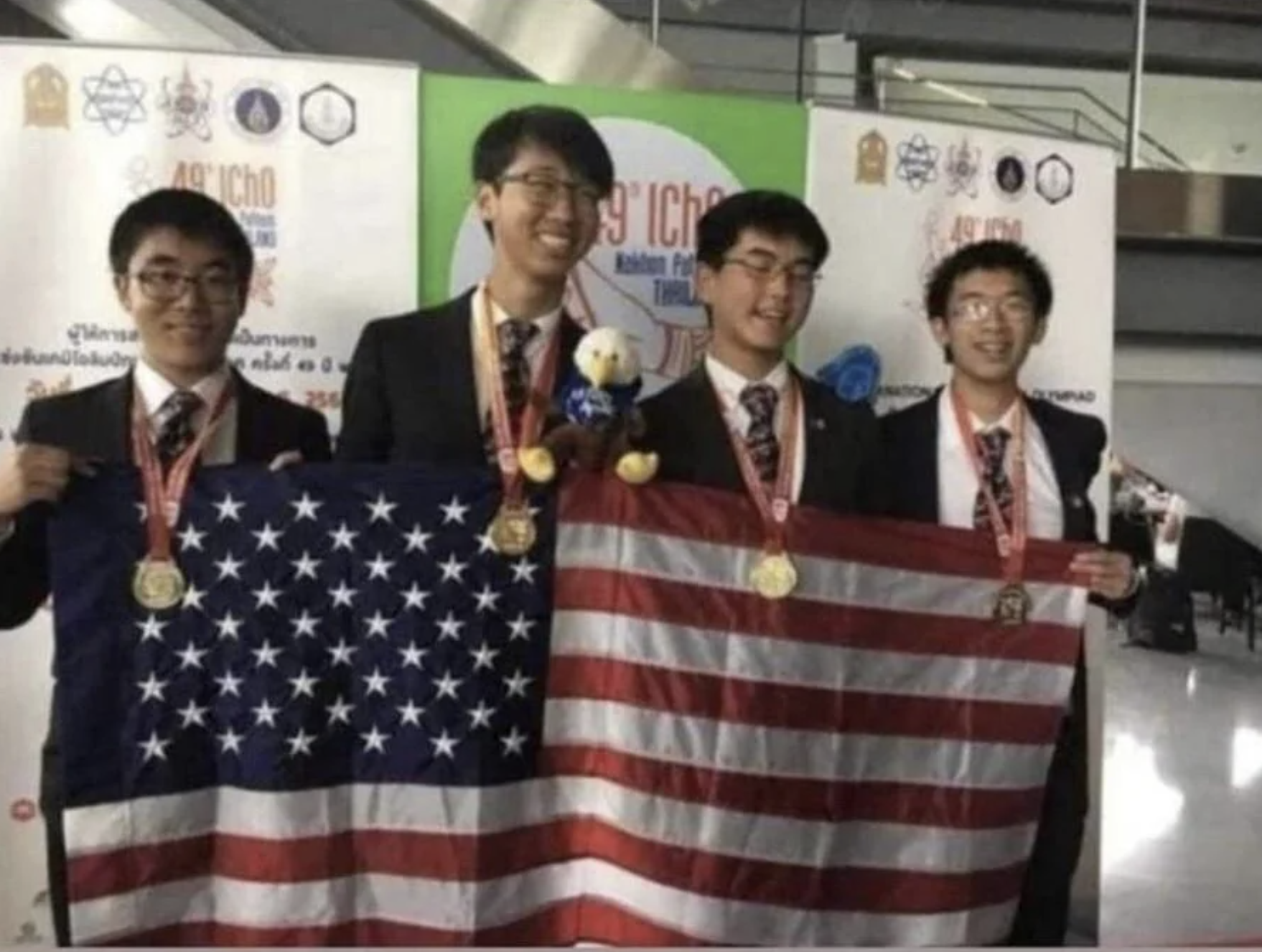 USA Math Team Olympiad beat China for the first time in 21 years in 2015. 