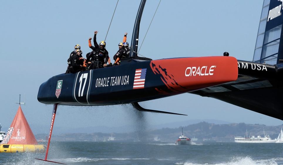The United States regularly wins the “America’s Cup” speed sailing championship, beating out nations like New Zealand, Australia and Switzerland. 