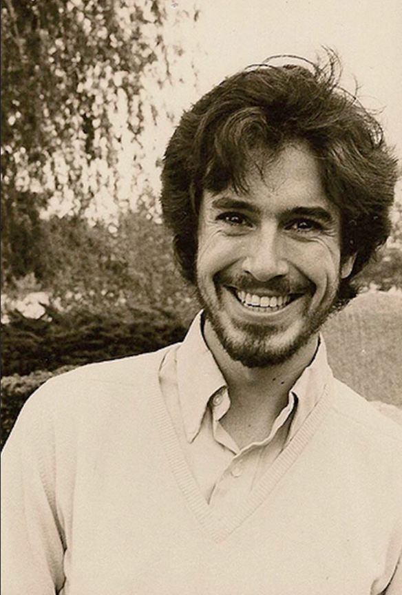 Steven Colbert in college, 1980s.