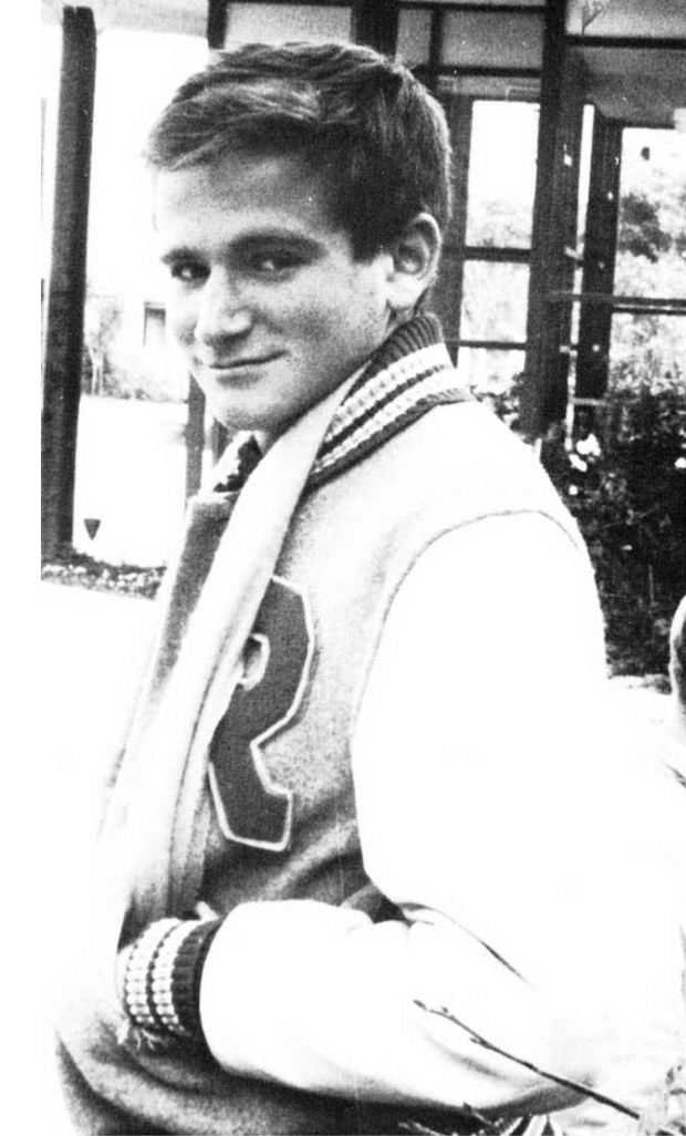 Robin Williams in college, 1969.