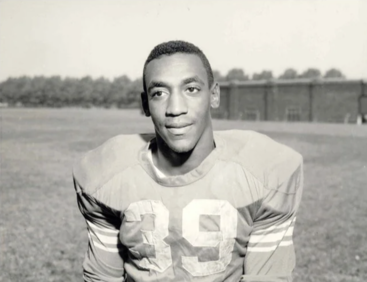 Bill Cosby when he played fullback in college for the Temple Owls.