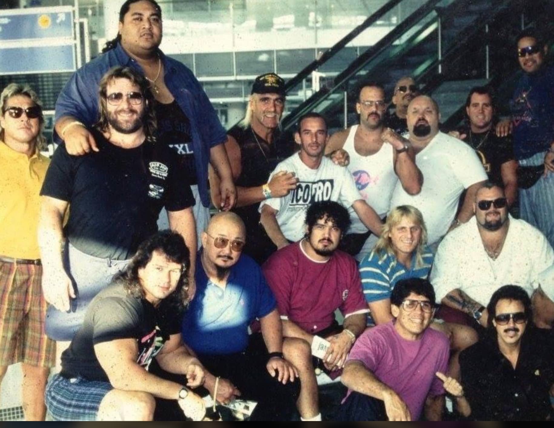 Wwe Roster 1990 20 Classic Photos Remembering WWE's Golden 1990s Age | eBaum's World