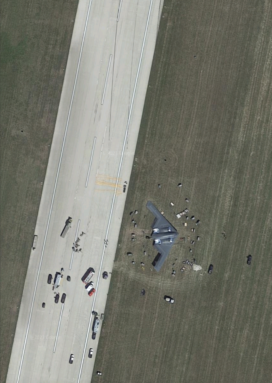 plane crashes siding on google earth