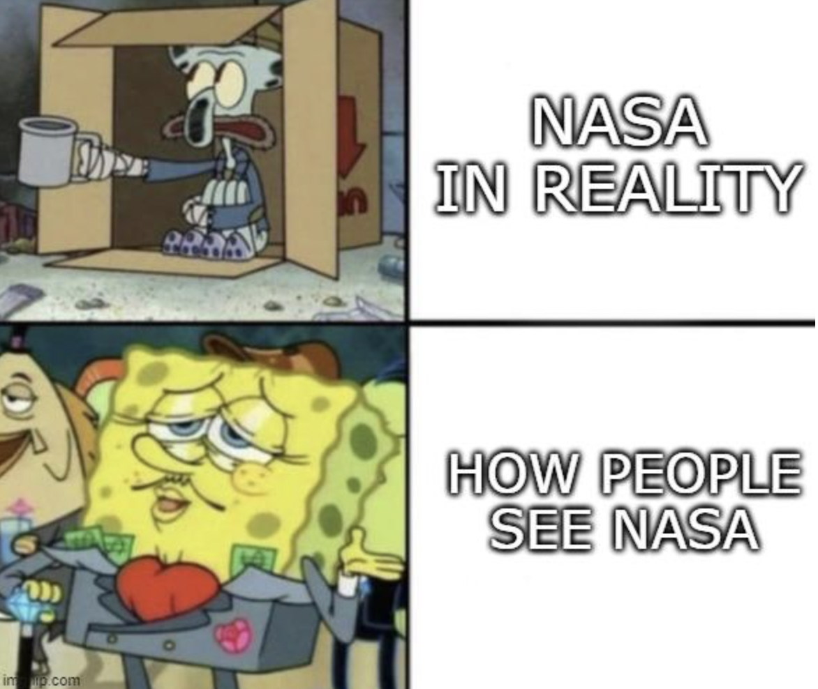 paying for winrar meme - imp.com Nasa In Reality How People See Nasa
