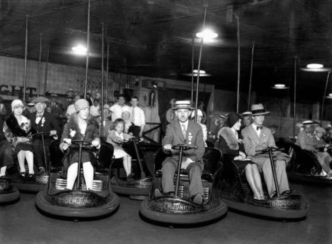 people having fun in the 1920s