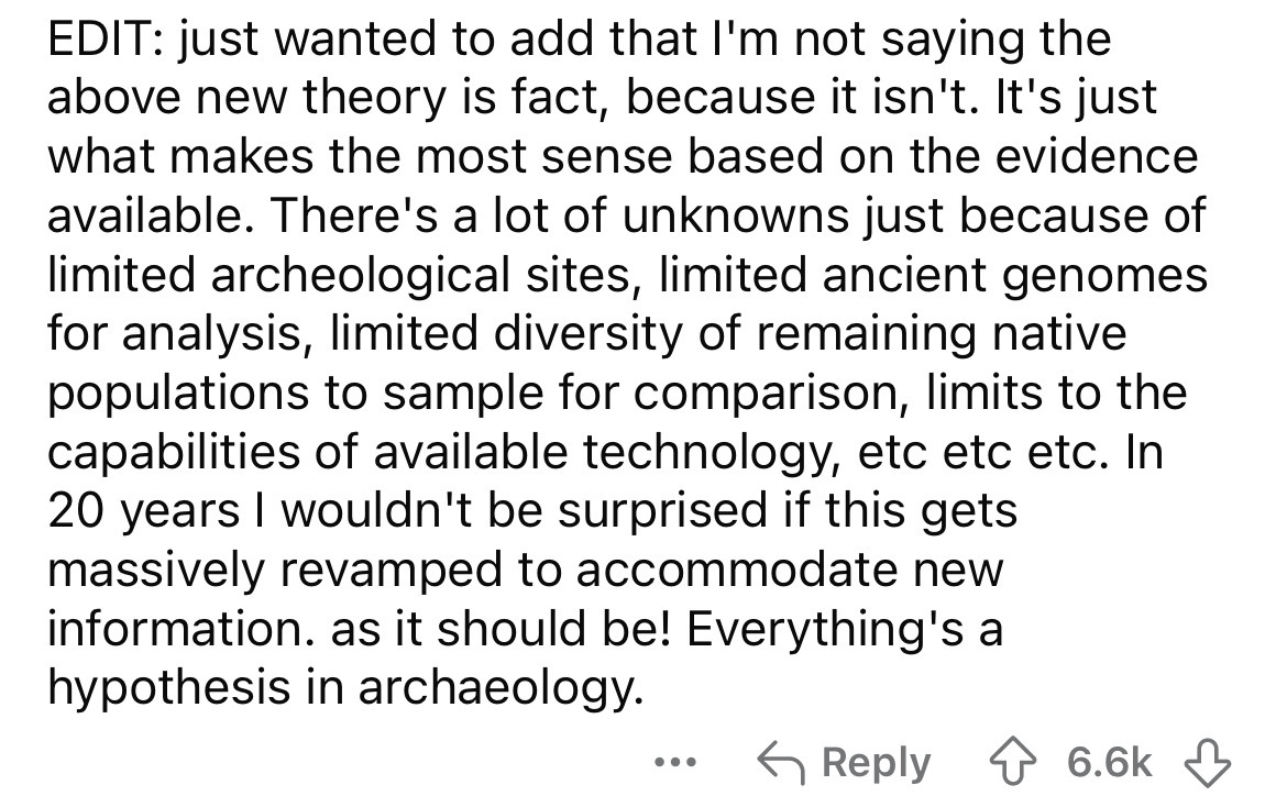 number - Edit just wanted to add that I'm not saying the above new theory is fact, because it isn't. It's just what makes the most sense based on the evidence available. There's a lot of unknowns just because of limited archeological sites, limited ancien