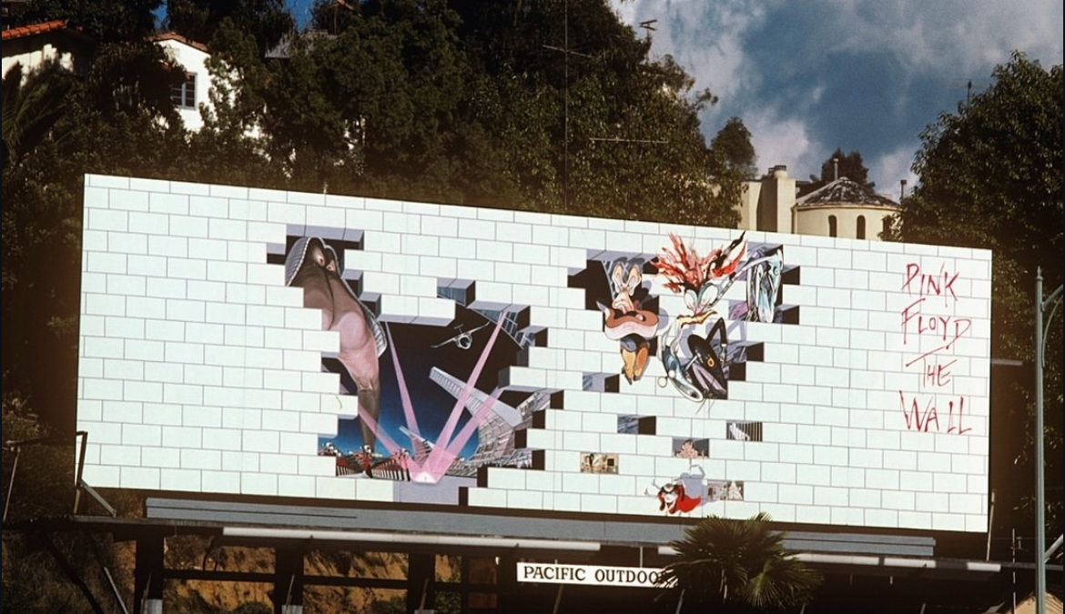 rock and roll billboards of the sunset strip - Pacific Outdoo Pink Floyd The Wall