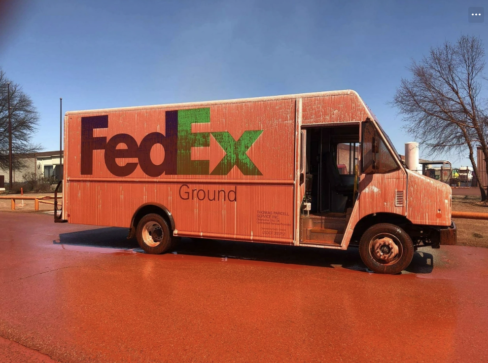 food truck - FedEx Ground