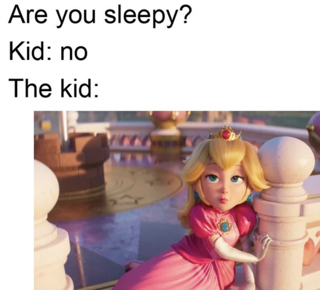 barbie - Are you sleepy? Kid no The kid