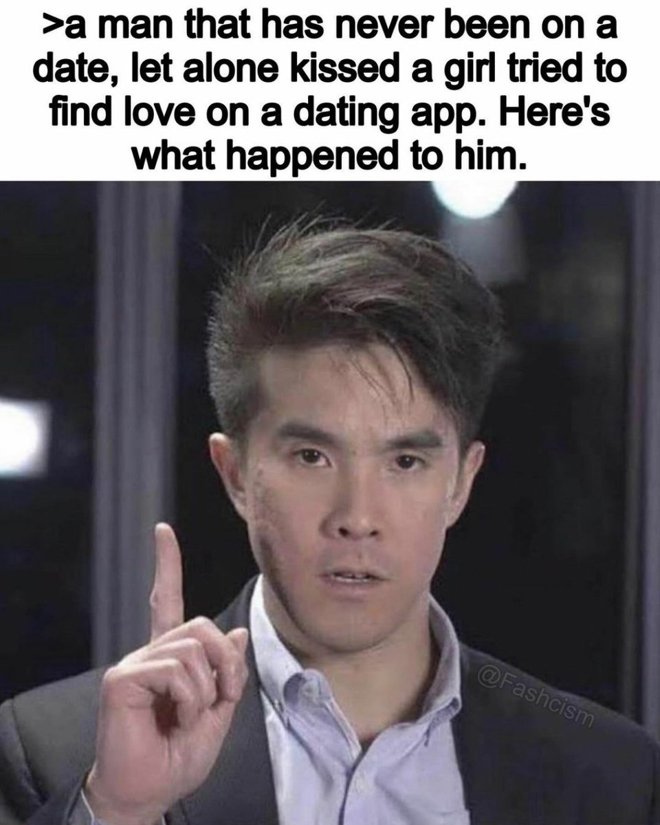chubbyemu gif - >a man that has never been on a date, let alone kissed a girl tried to find love on a dating app. Here's what happened to him.