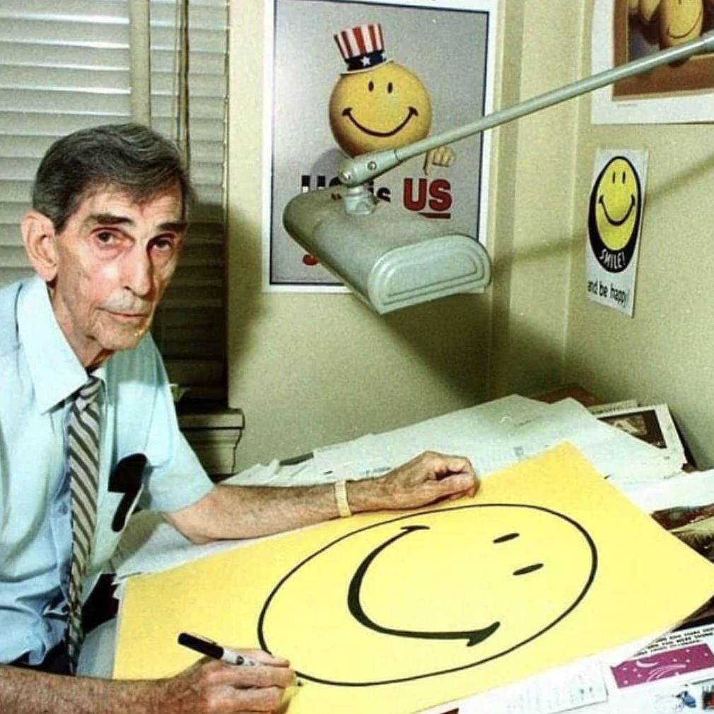 man who invented the smiley face - Us