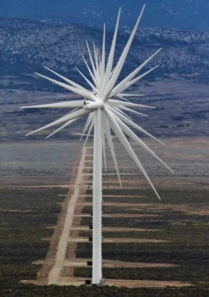 weird windmill