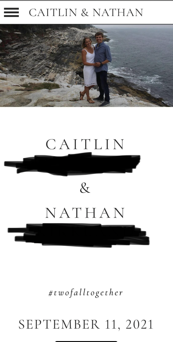 calligraphy - Caitlin & Nathan Caitlin & Nathan .