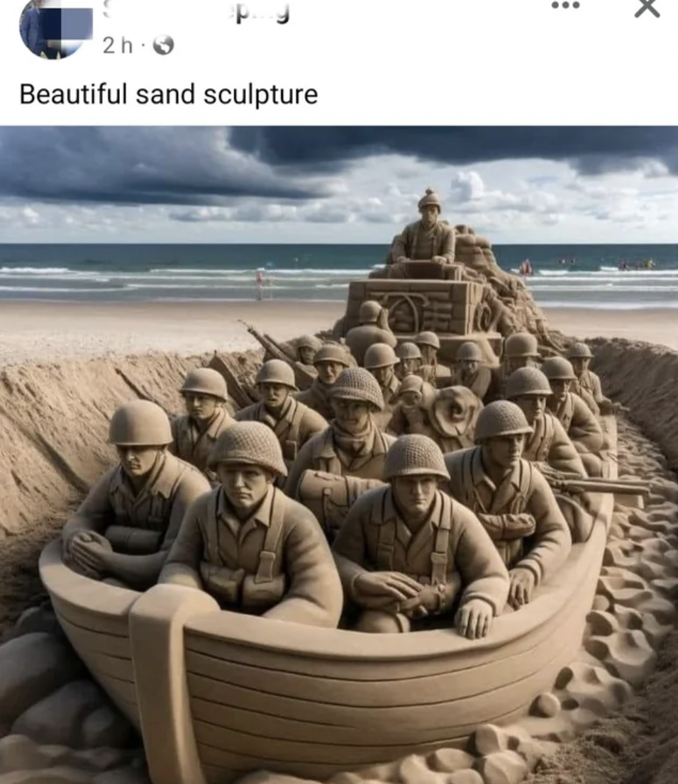 Sculpture - 2h3 Beautiful sand sculpture x