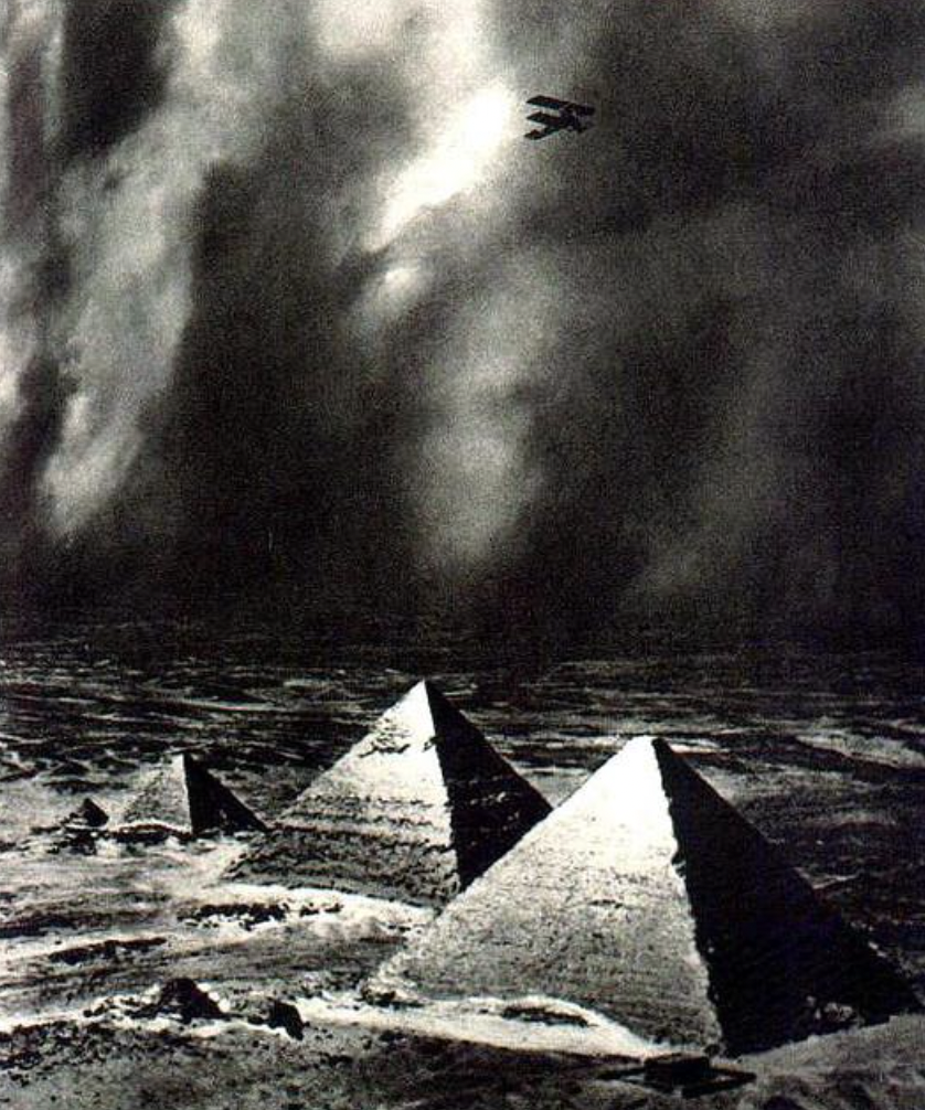 pyramids of giza 1930s