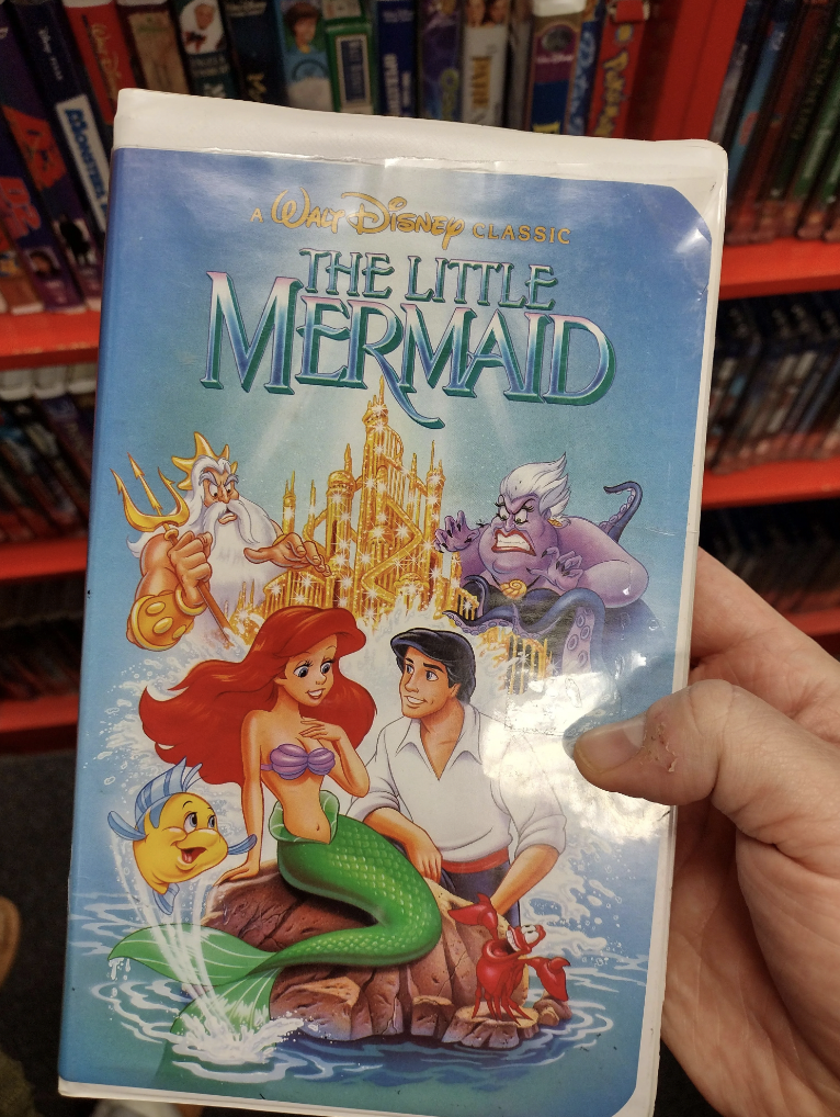 vhs cover little mermaid - Park The Little Mermaid