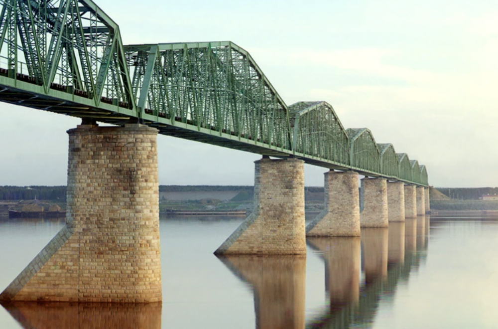 kama river bridge perm