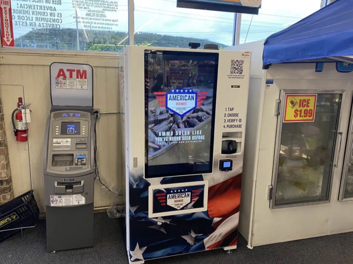 The new ammo vending machine in Texas.