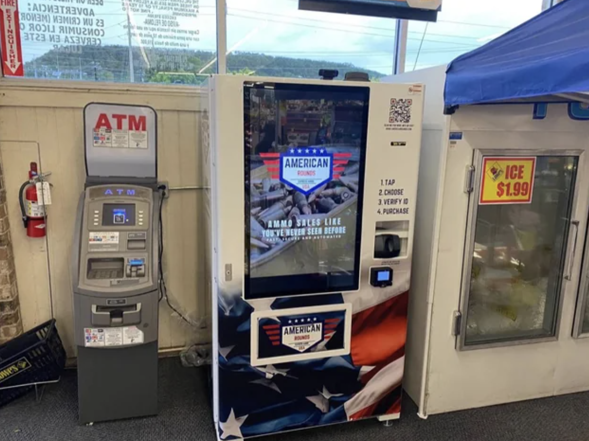 The new ammo vending machine in Texas.