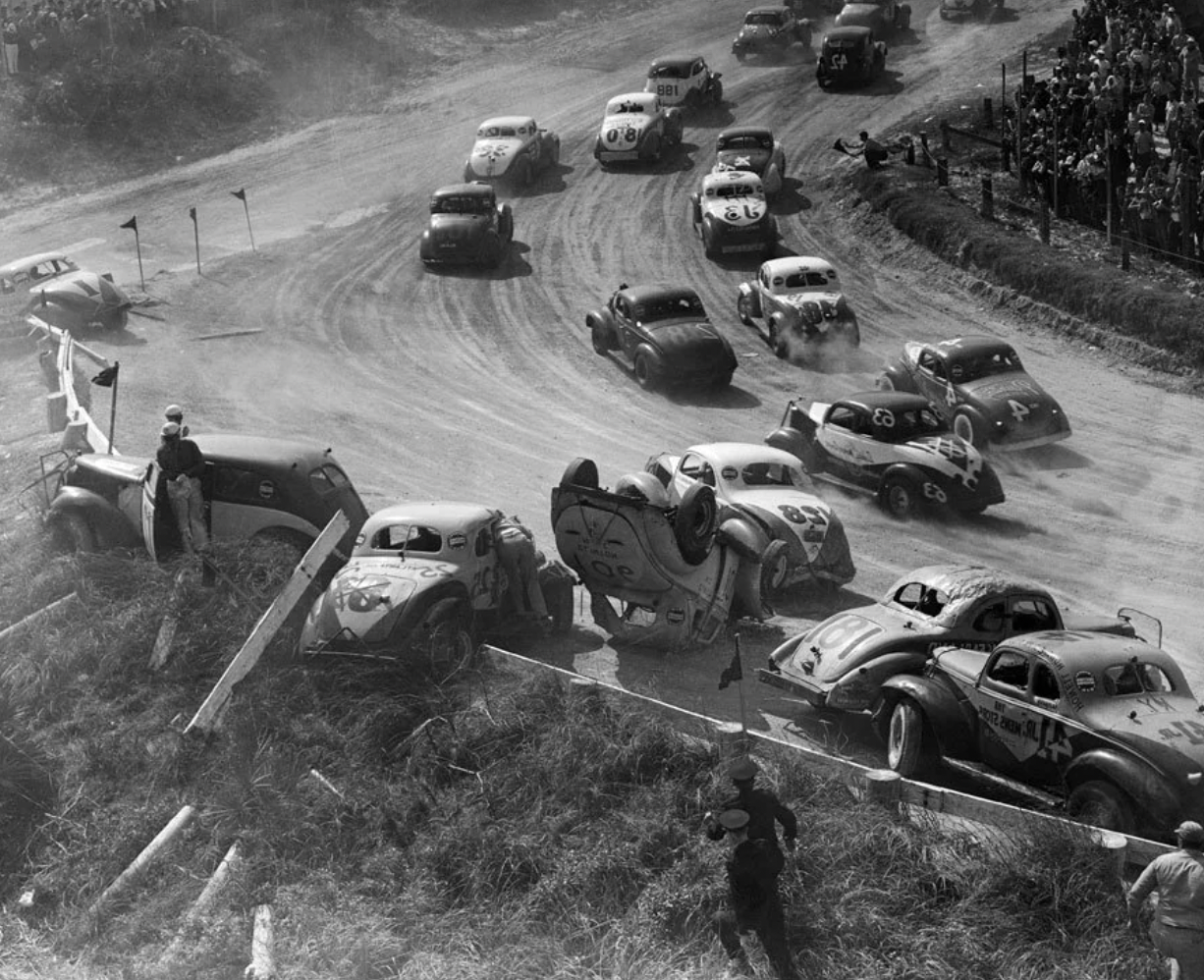 Demolition Derby, 1950.