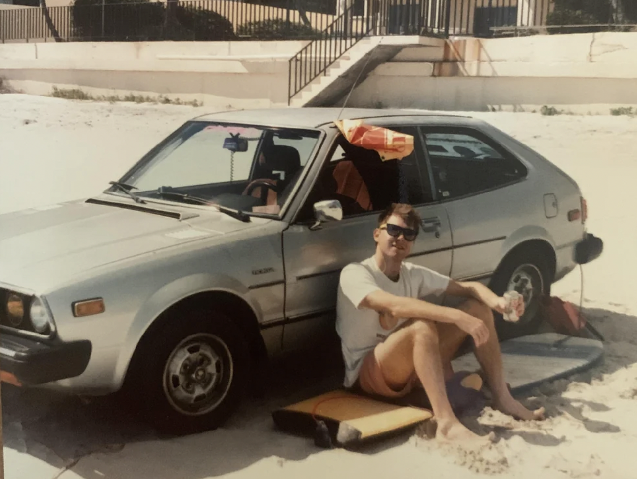 “My dad in 1989.”