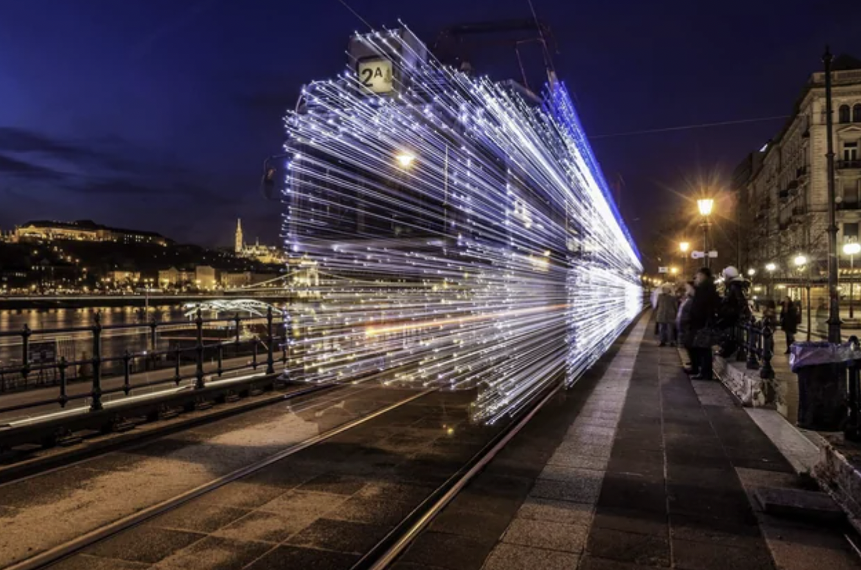 long exposure train - 2A