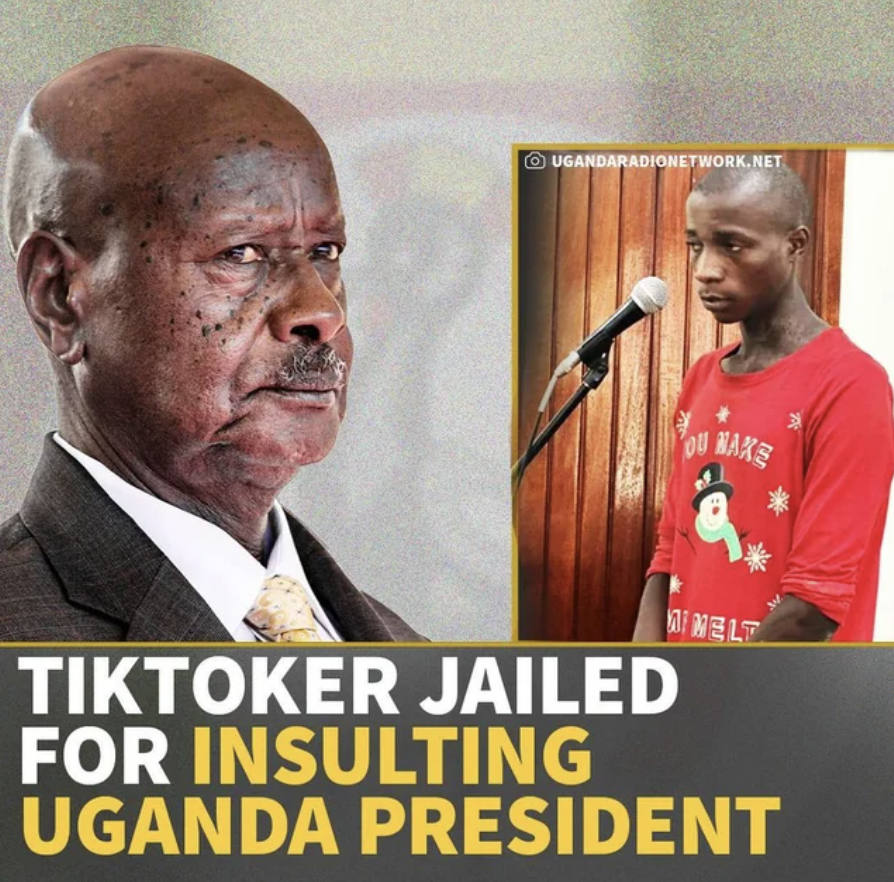 speech - Ugandaradionetwork.Net Ou Nake Inelt Tiktoker Jailed For Insulting Uganda President