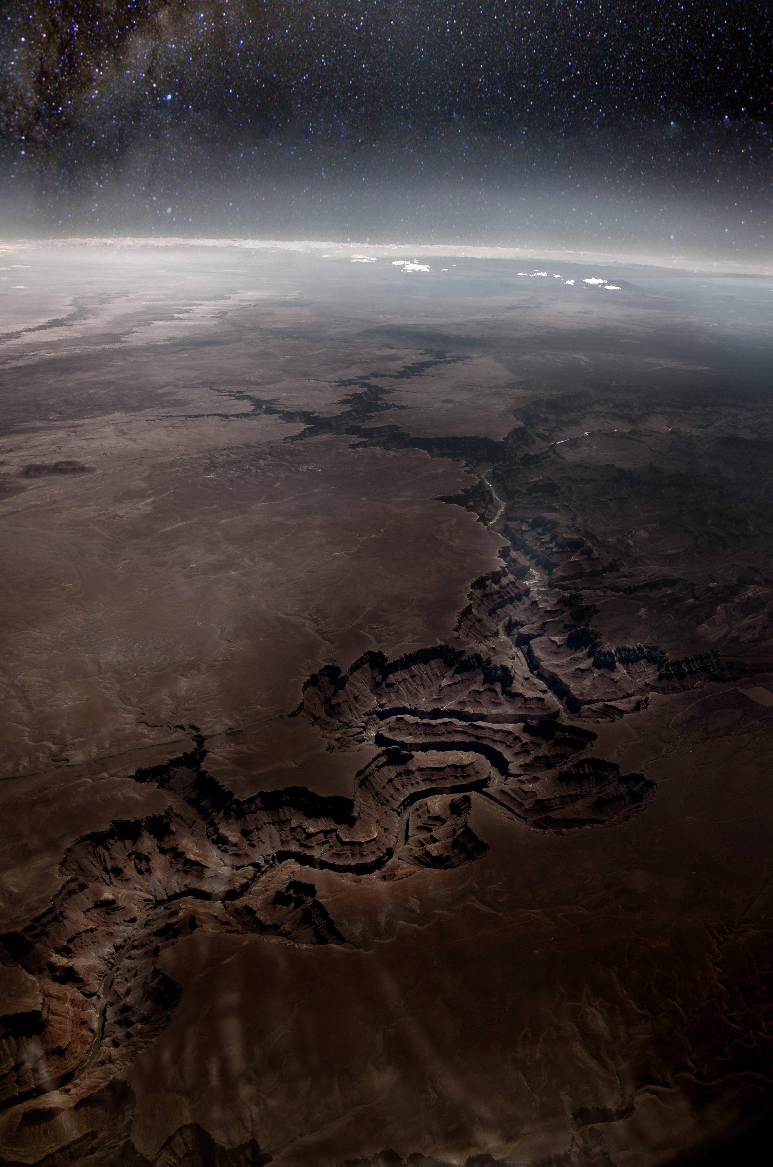 fascinating photos - grand canyon from outer space