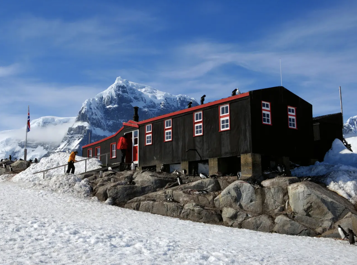 remote post office antarctica - A