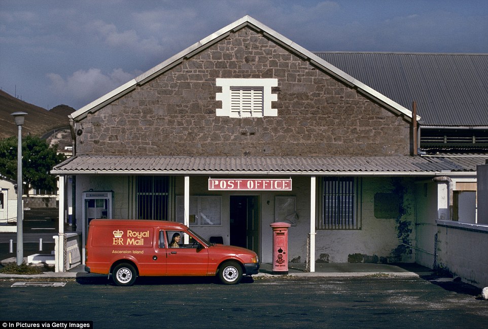 most remote post office in us - In Pictures via Getty Images Royal Er Mail Ascension Island Post Office