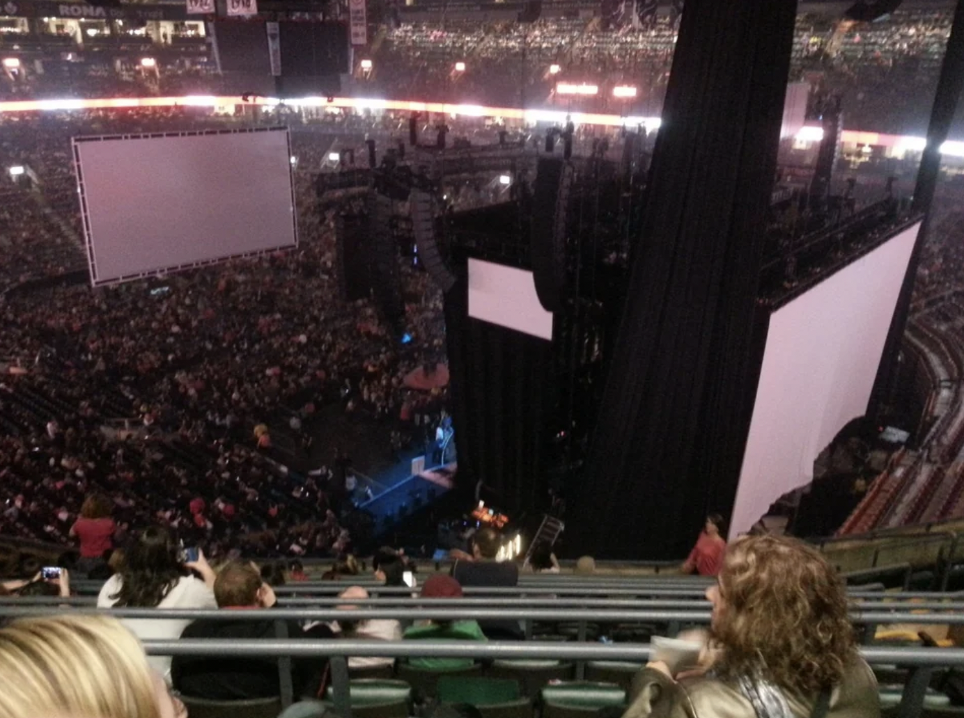 "Went to Pink's Concert in TO at the Air Canada Center. Seating like this should be illegal."