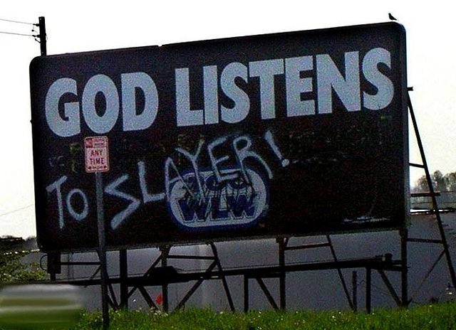 god listens to slayer - God Listens Any Time Yer! To Slaves N