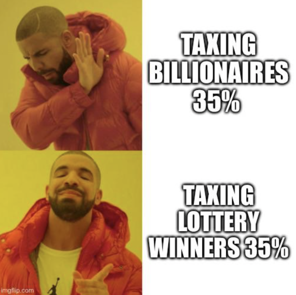 windows 11 jokes - Imgflip.com Taxing Billionaires 35% Taxing Lottery Winners 35%