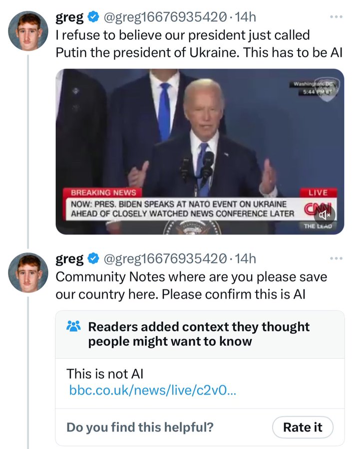 screenshot - greg.14h I refuse to believe our president just called Putin the president of Ukraine. This has to be Al Washington Dc T Breaking News Now Pres. Biden Speaks At Nato Event On Ukraine Ahead Of Closely Watched News Conference Later Live The Lea