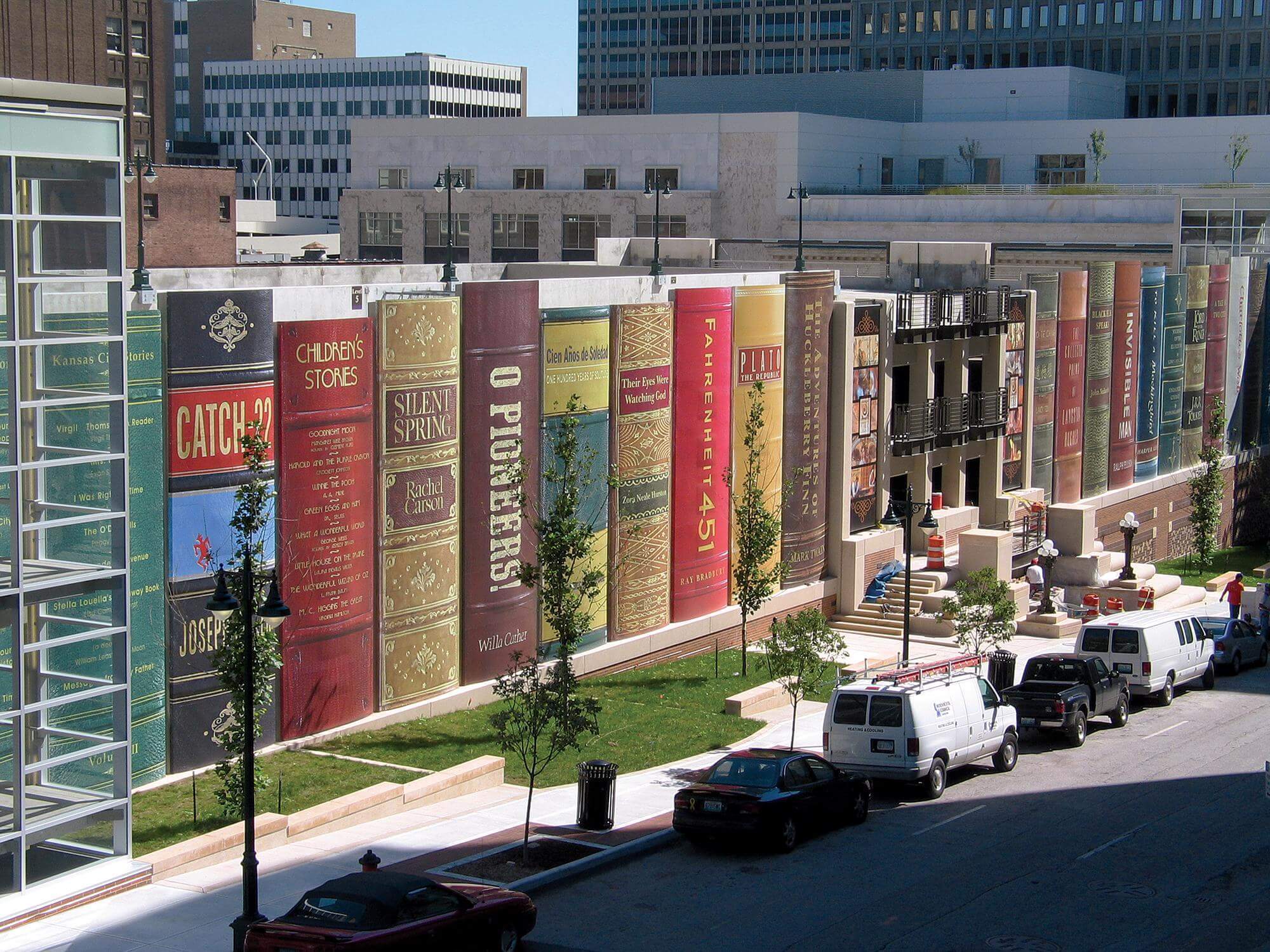 kansas city library - Ca Fahrenheit 451 O Pioneers! Catch Children'S Stones Silent Ninis Josep wwww