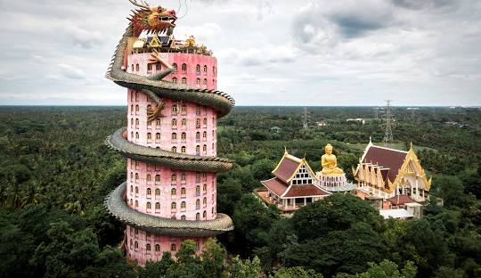 dragon temple thailand