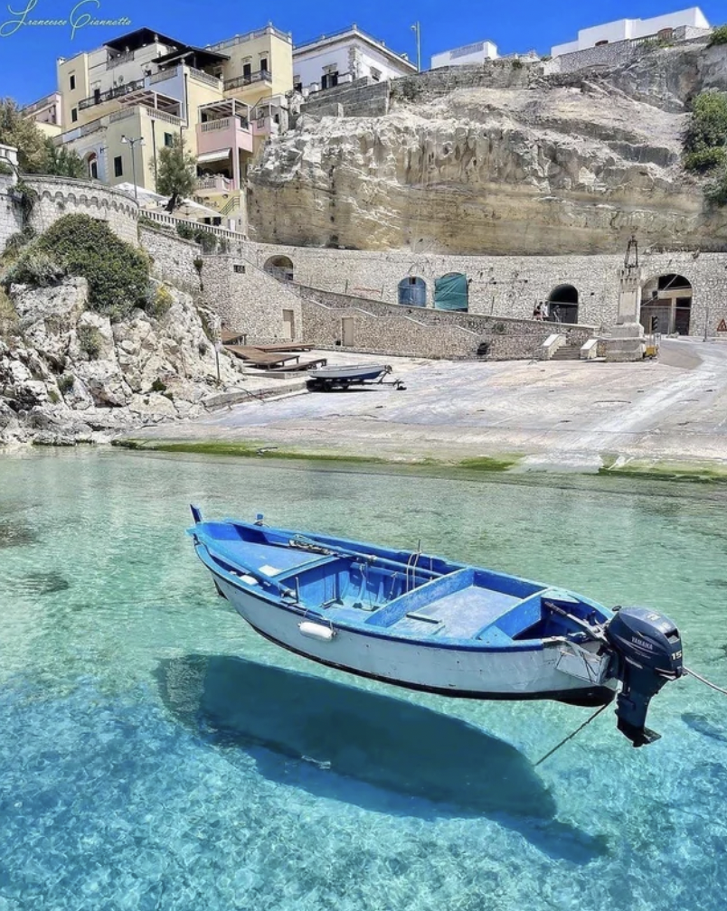 puglia italy boat - C