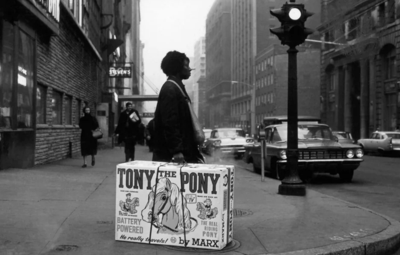 NYC, Tony the Pony toy by Marx, 1960's.