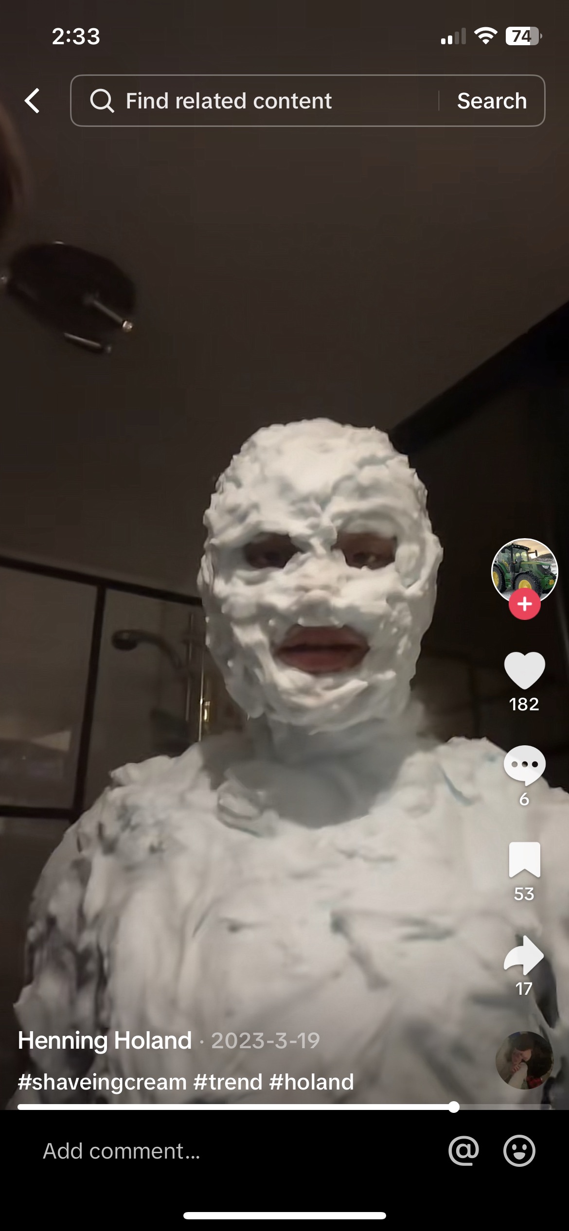 20 Pics of People Covered Head to Toe in Shaving Cream