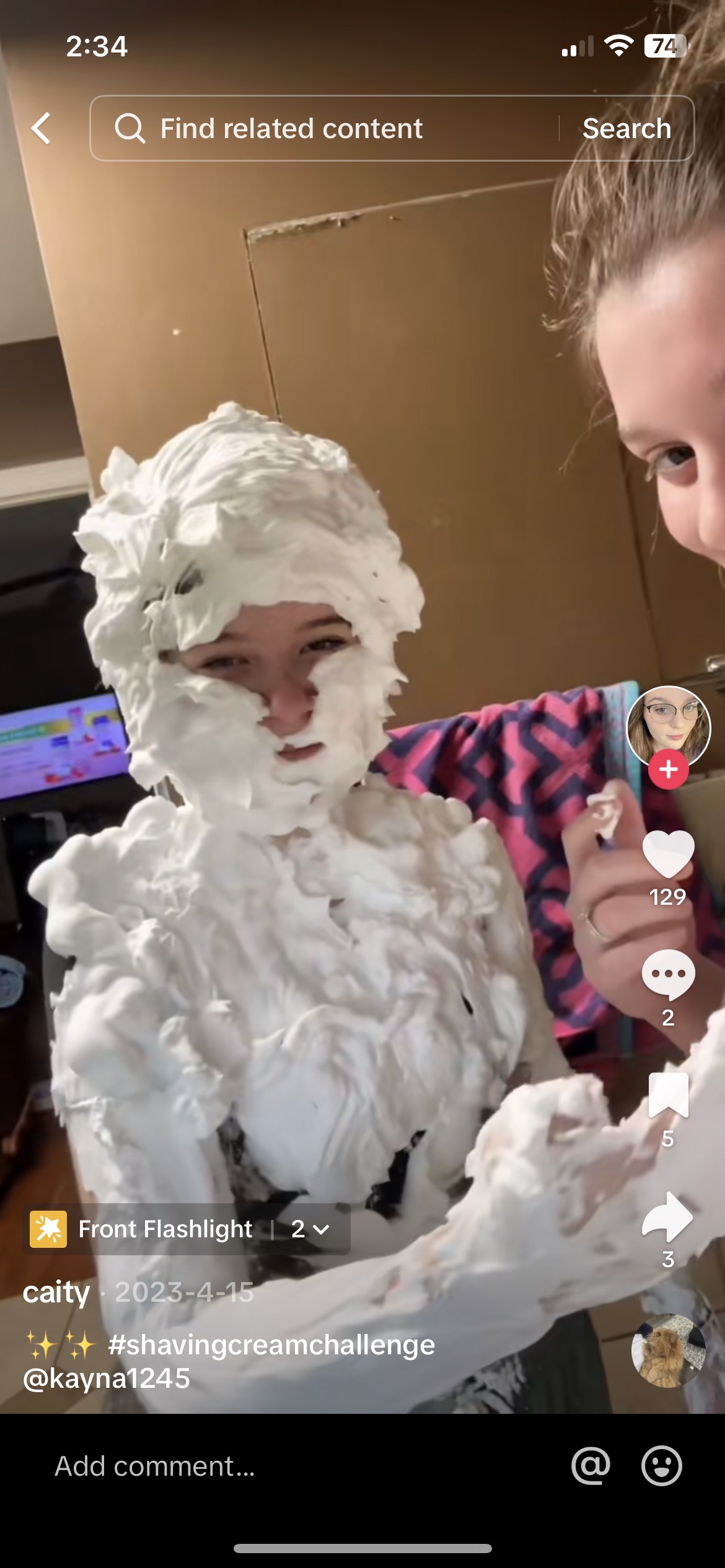 20 Pics of People Covered Head to Toe in Shaving Cream