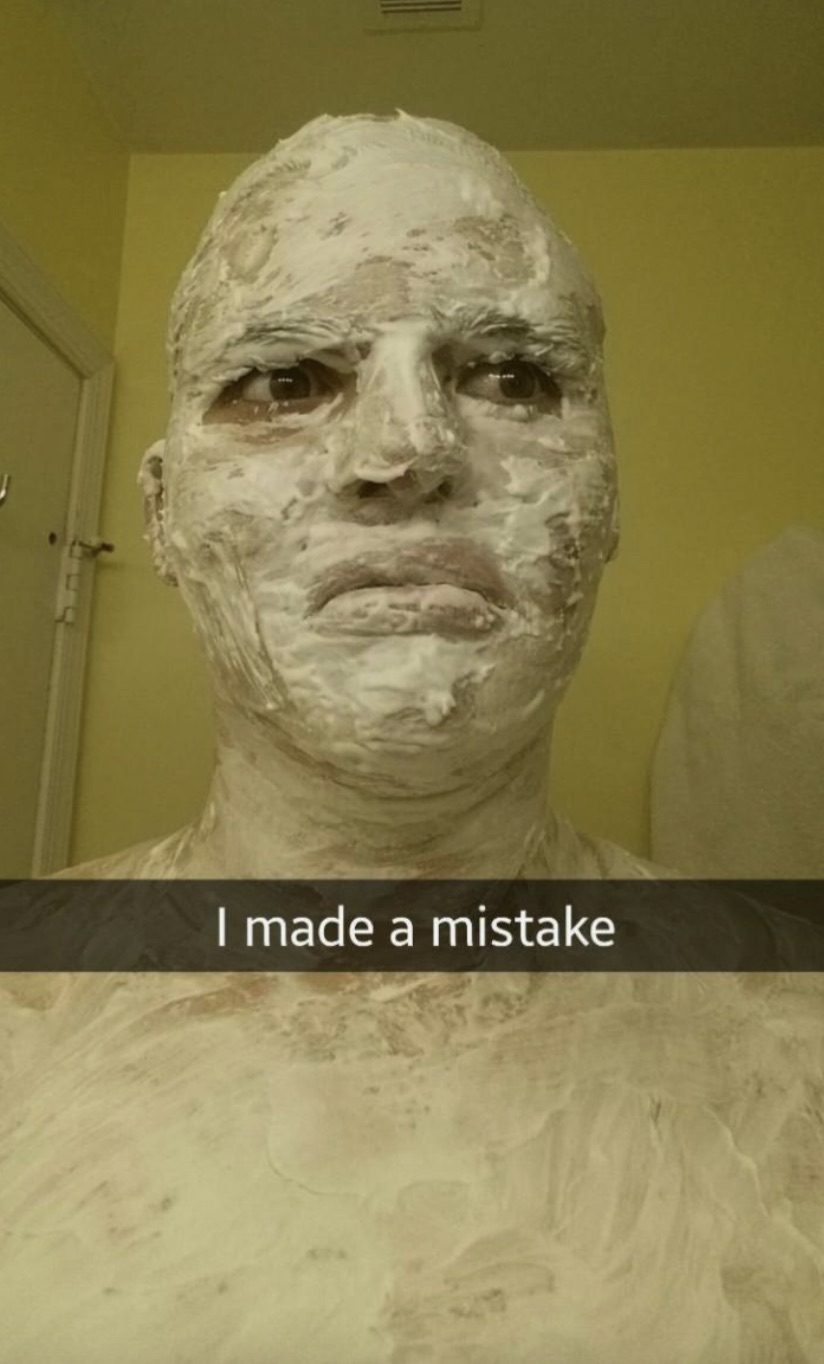 20 Pics of People Covered Head to Toe in Shaving Cream