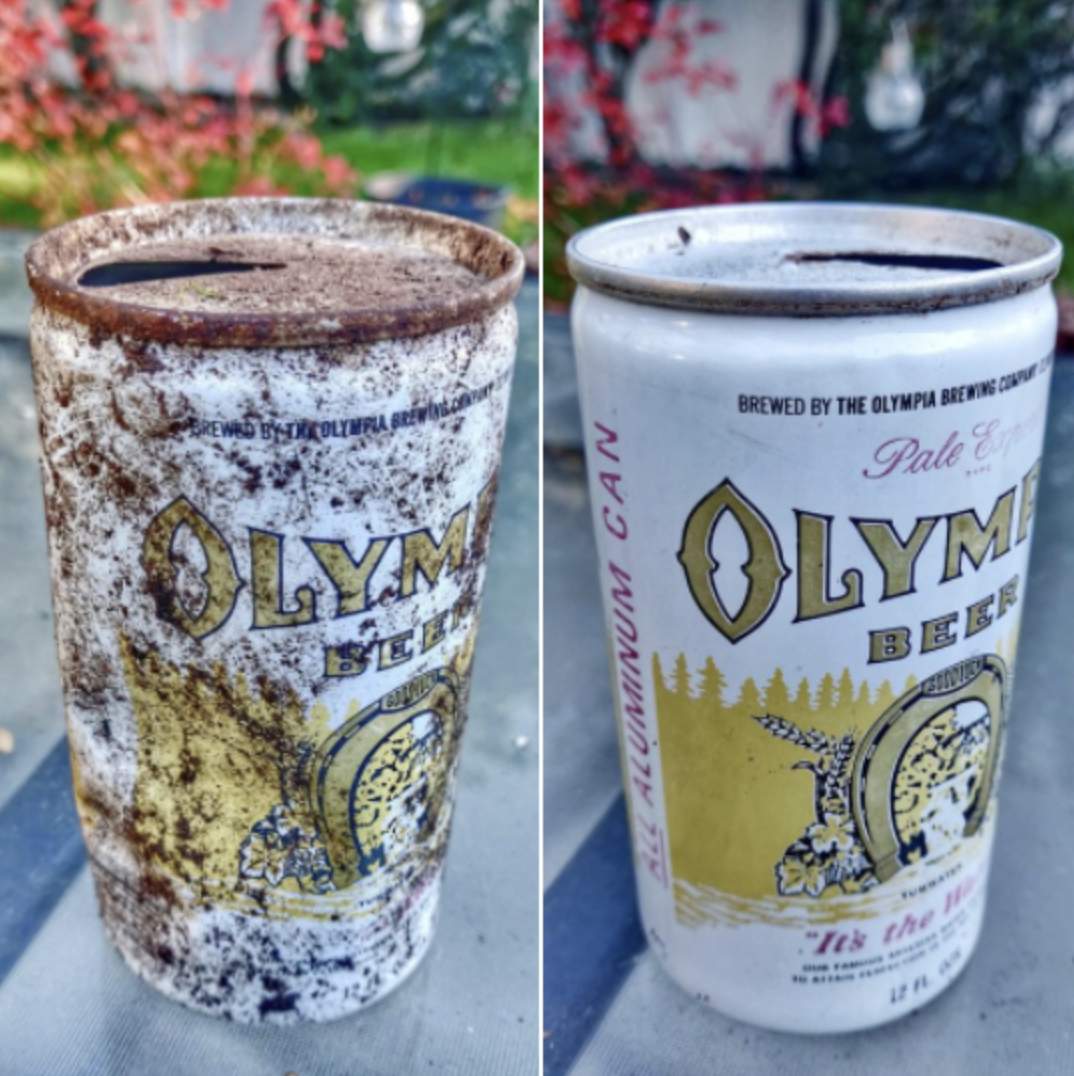 cup - Olym Brewed By The Olympia Brewing Pale Olym Bel Aluminum Can