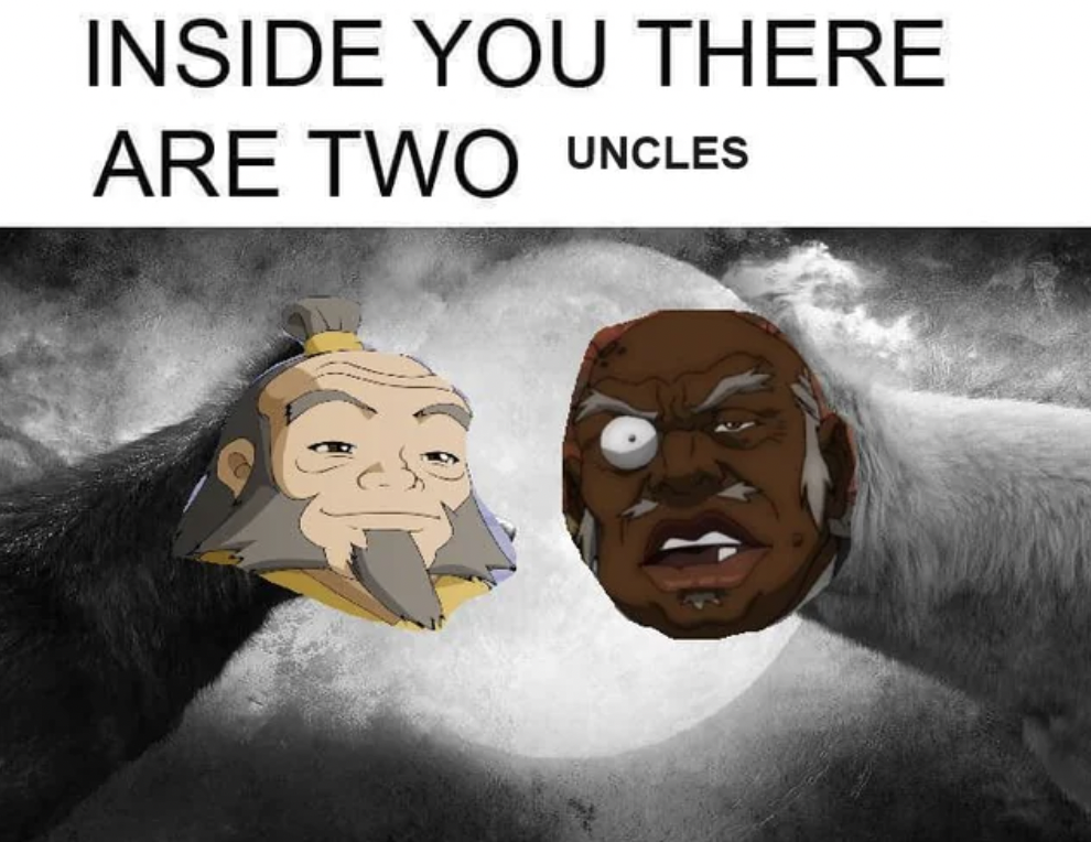 inside you there are two wolves you - Inside You There Are Two Uncles