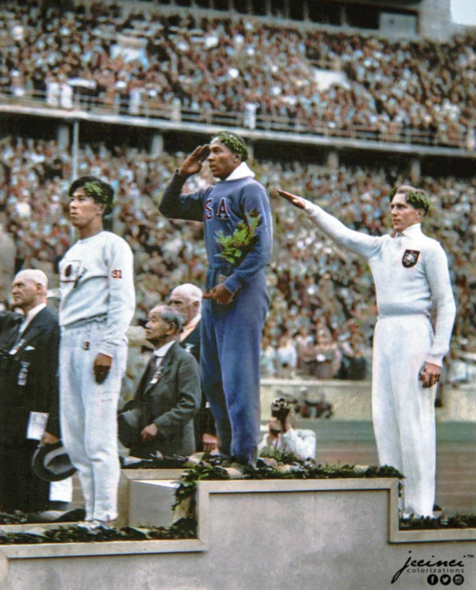 1936 olympics jesse owens - Has cinci colorizations