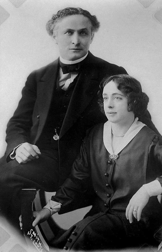 harry houdini and his wife