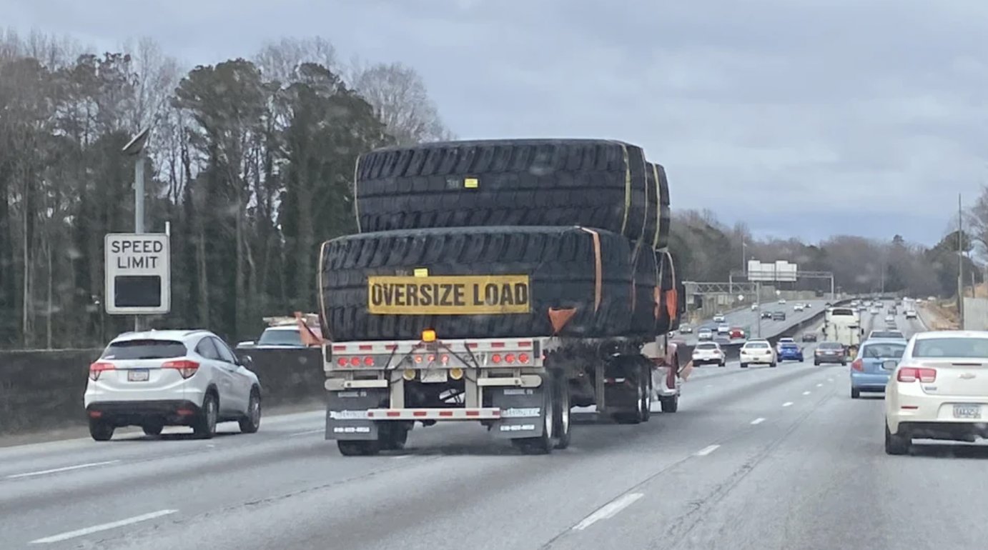 freeway - Speed Limit Oversize Load