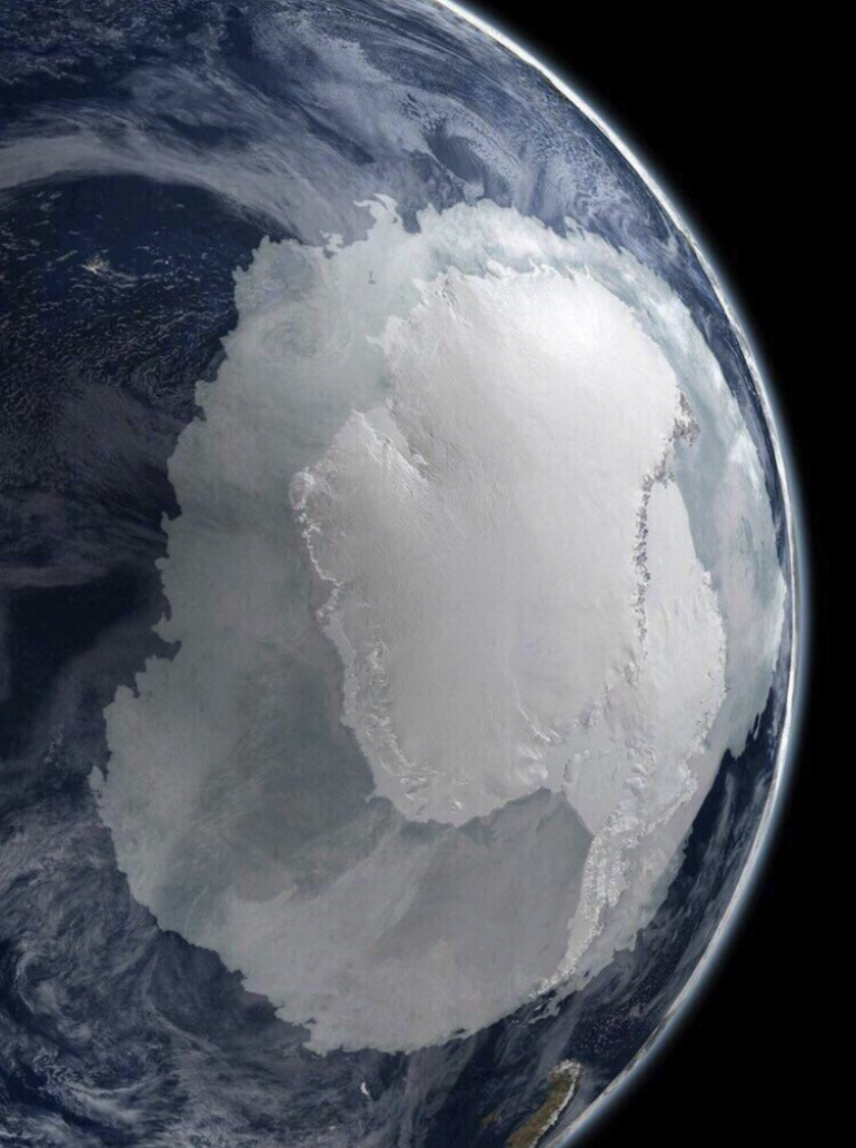 antarctica photos from space