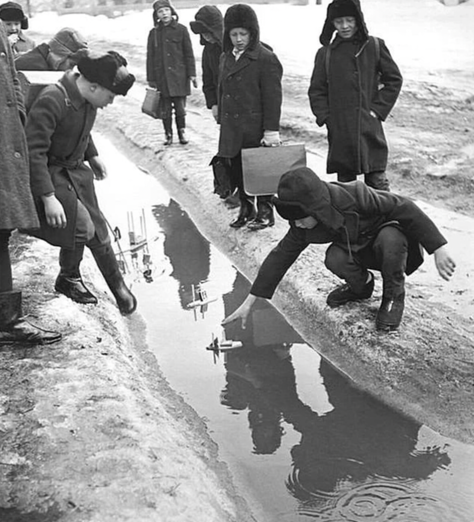 Rural Soviet school, 1970.