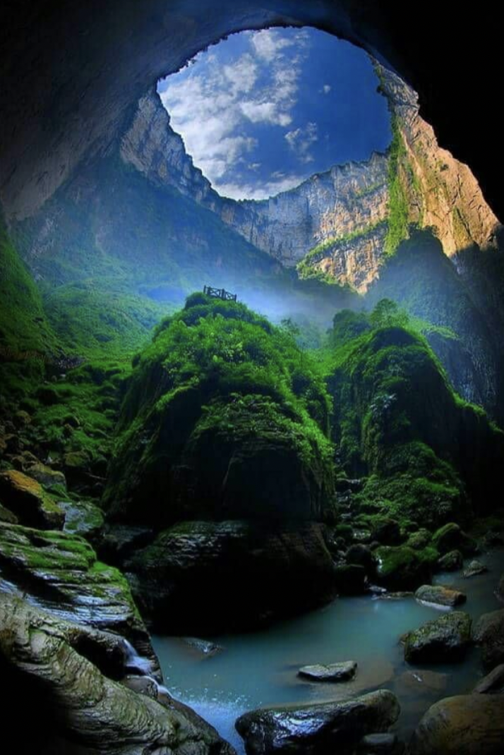 heavenly pit china