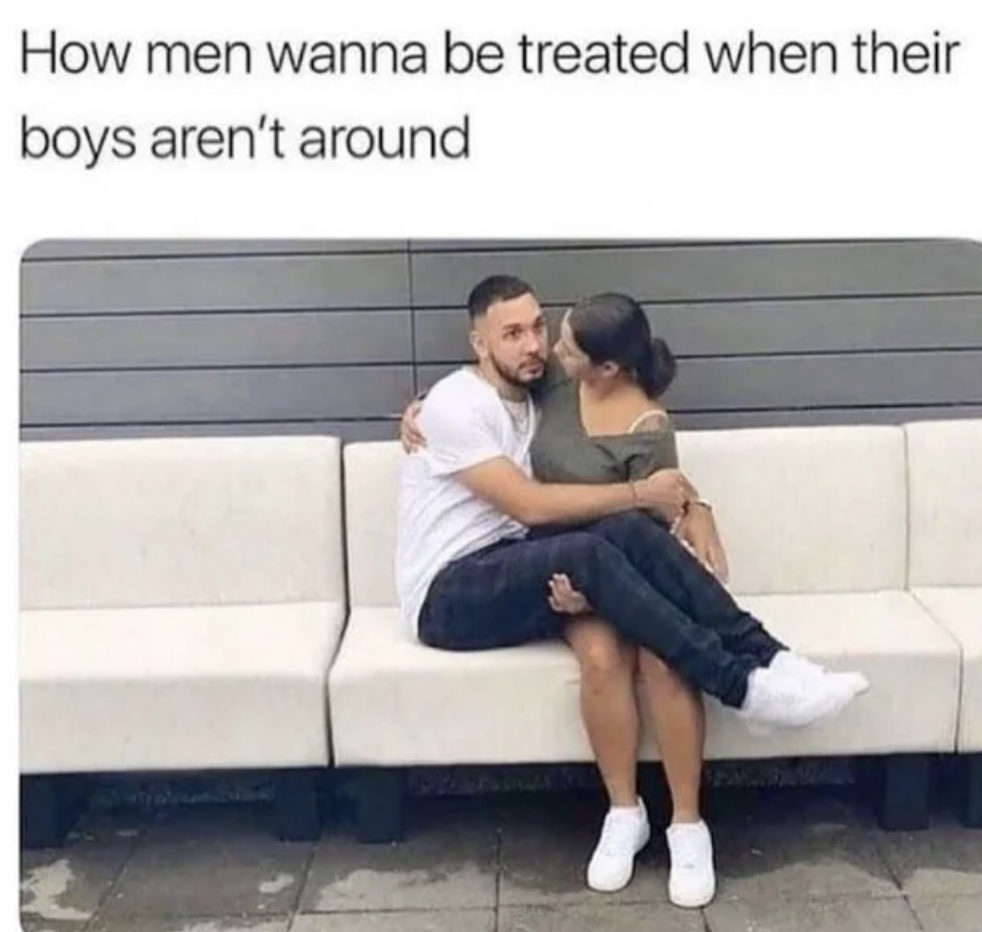 men want to be treated when their team loses - How men wanna be treated when their boys aren't around